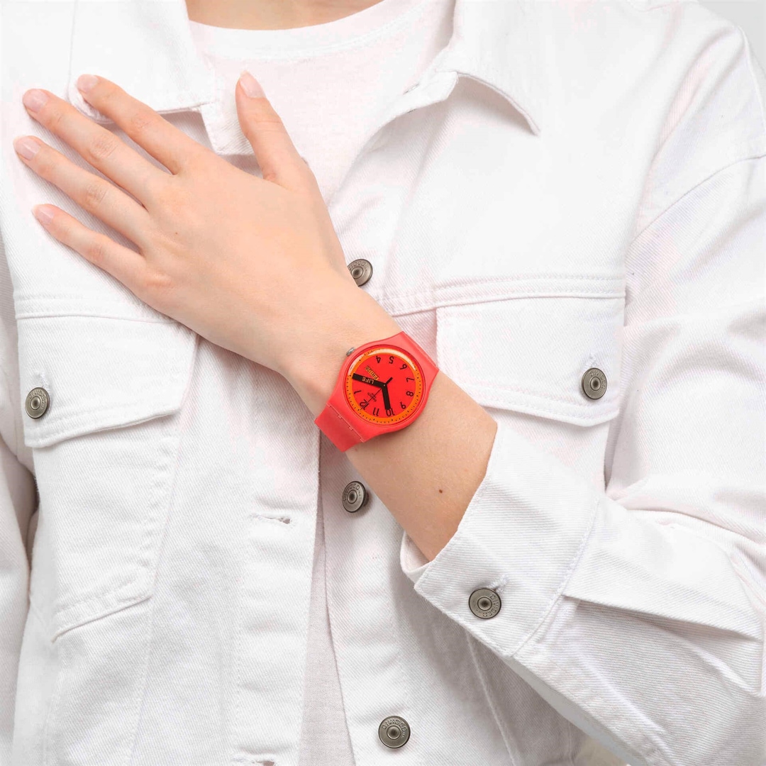 Swatch Original 41 Proudly Red Day Date