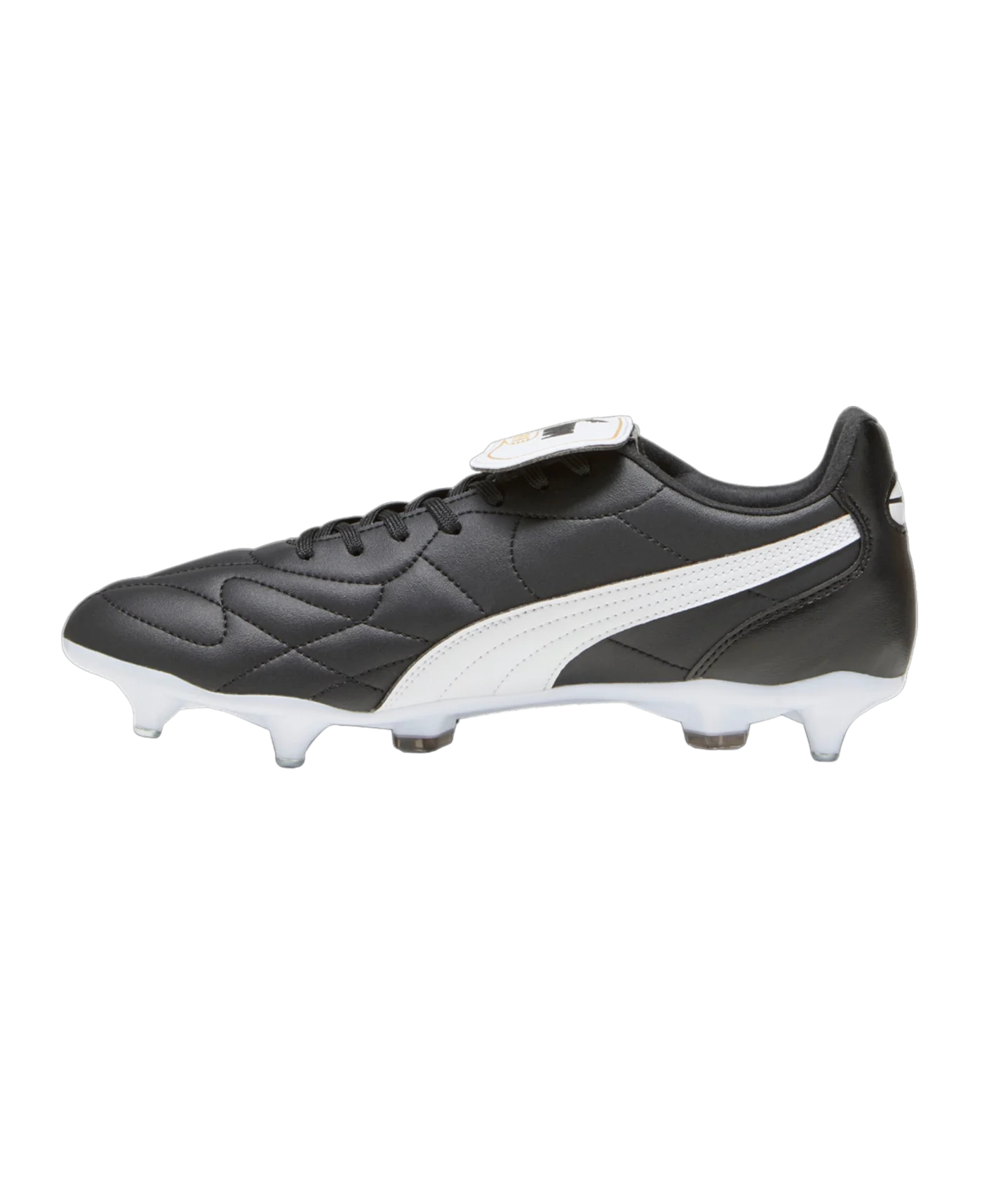 PUMA KING Top MxSG Schwarz Weiss Gold F01