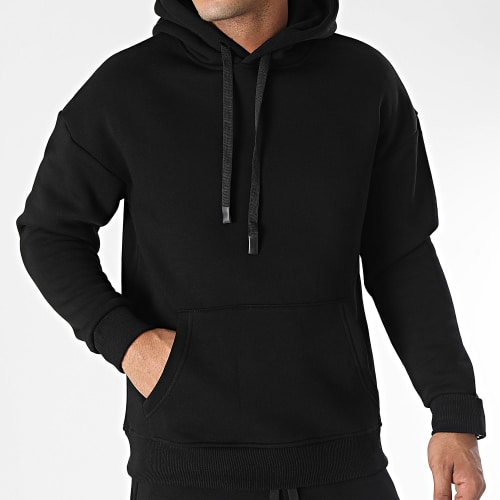 Ensemble Sweat Capuche Et Pantalon Jogging Noir