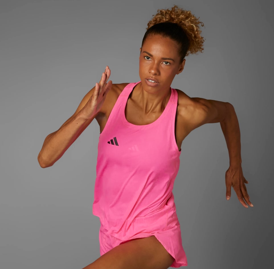 Adidas Adizero Essentials Running-tanktoppen, dame<br>Lett, luftig og bygget for fart!