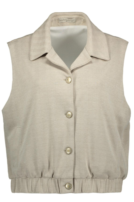 Soultouch camel dames gilet