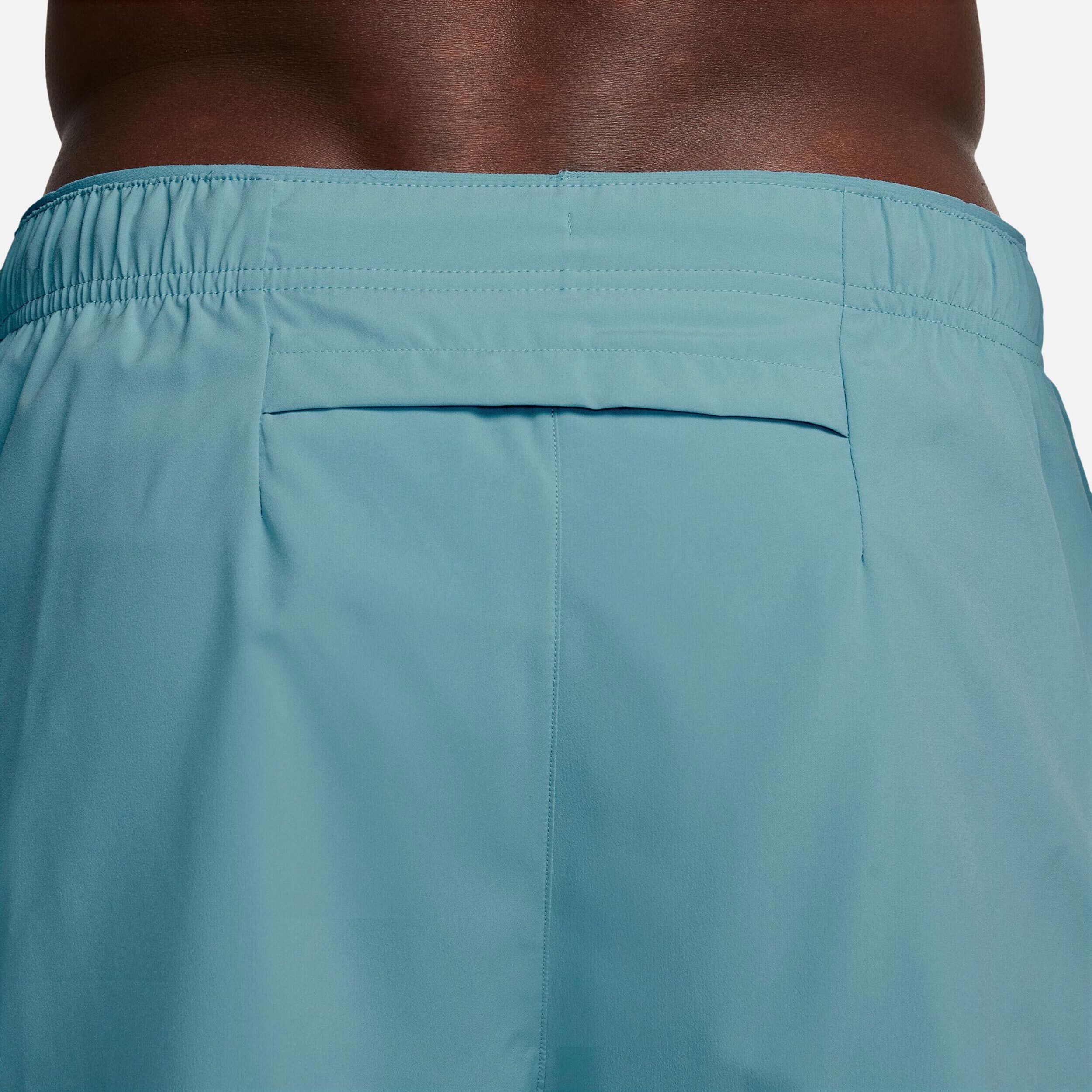 Nike Dri-Fit Challenger 7in Brief-Lined Short De Running Hommes - Bleu Gris