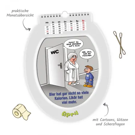Trötsch Klo-Kalender 2025