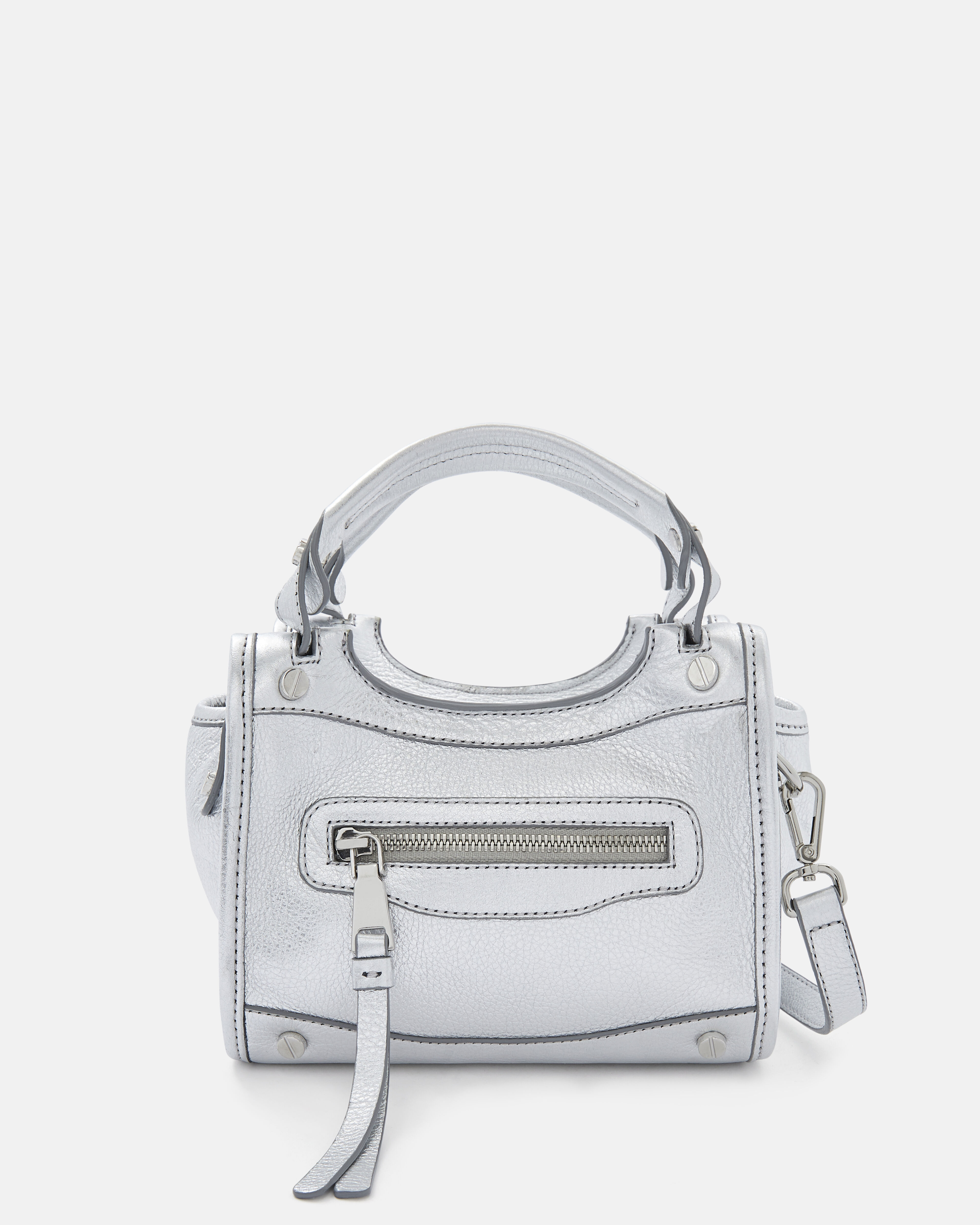 PORTE MAIN FABRICIA Argent