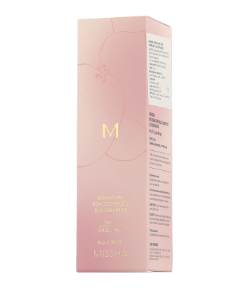 Missha M Signature Real Complete B.B Cream 21 Light Pink Beige 45g