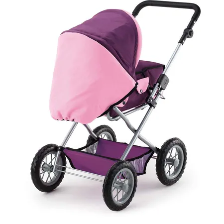 Bayer Chic Kombi-Puppenwagen Grande Pflaume