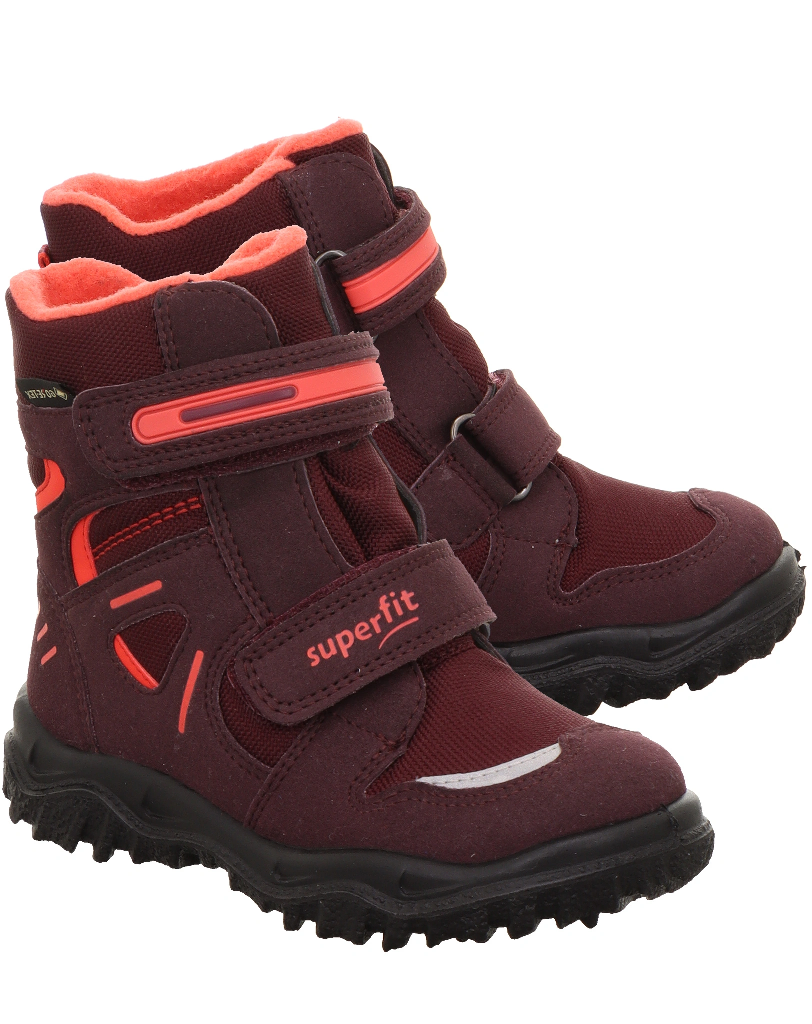 Klett-Stiefel HUSKY in rot/hellrot
