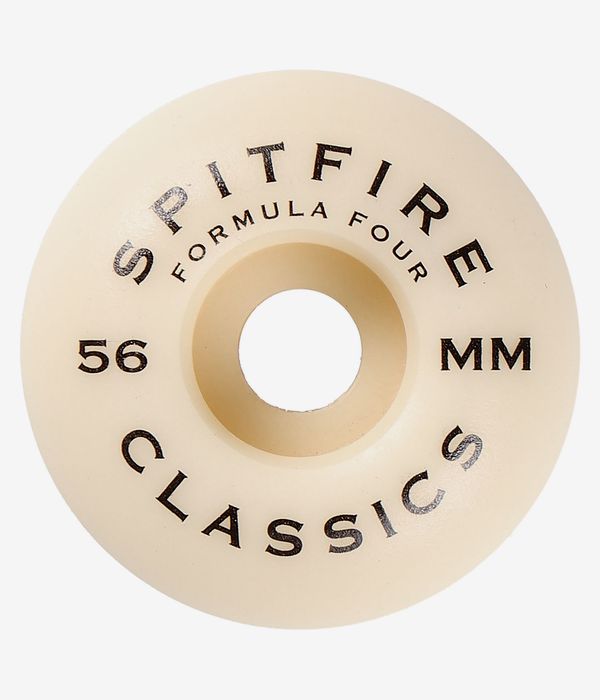Spitfire Formula Four Classic Rollen (white blue) 56 mm 99A 4er Pack