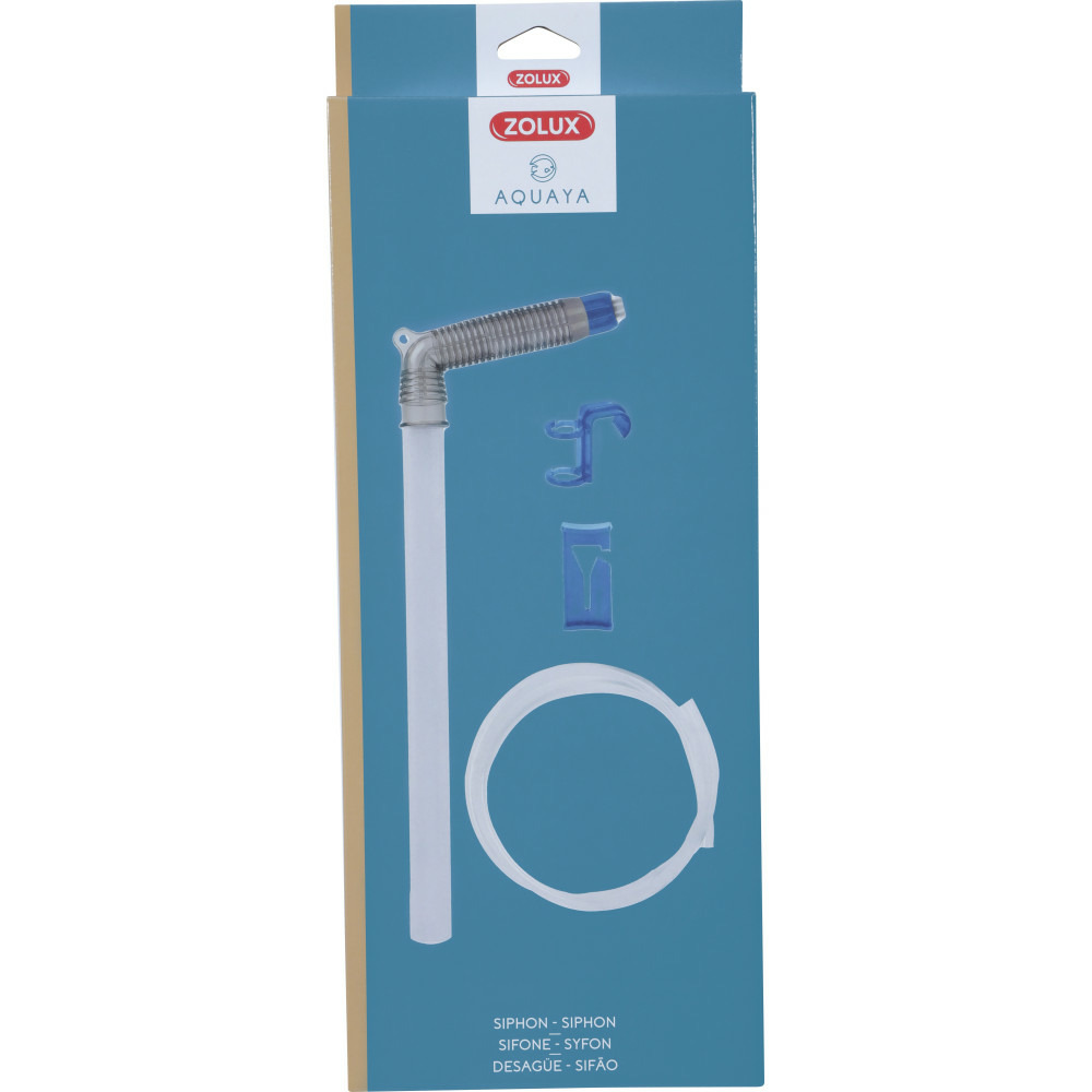 Siphon complet auto amorçant pour nettoyage aquarium