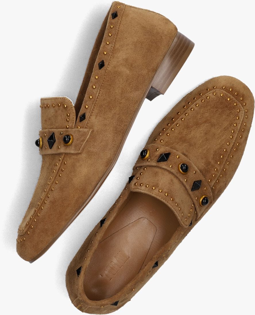 TORAL camel toral loafers suzanna