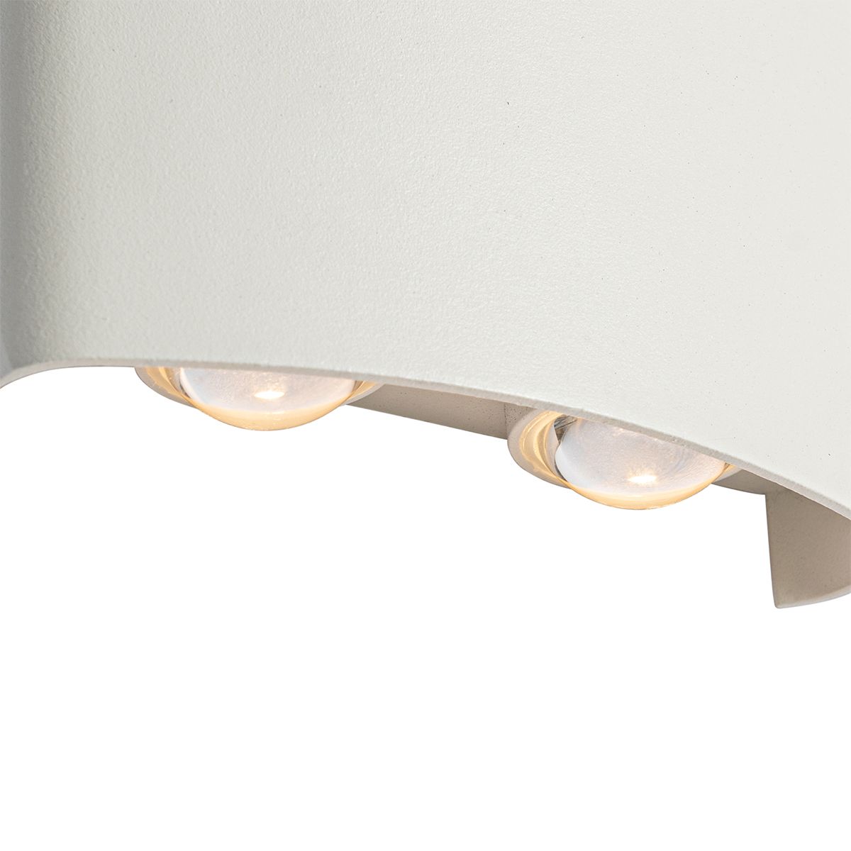 Buiten wandlamp wit incl. LED 4-lichts IP54 - Silly