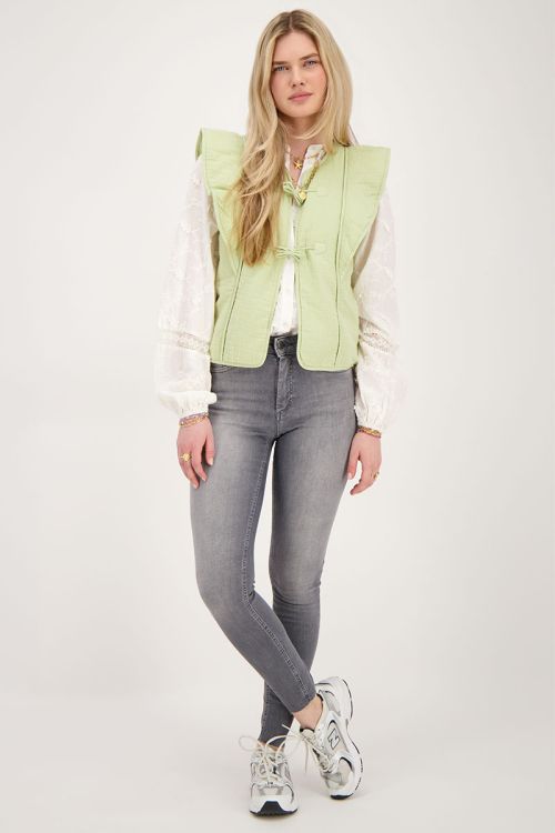 Grijze skinny jeans