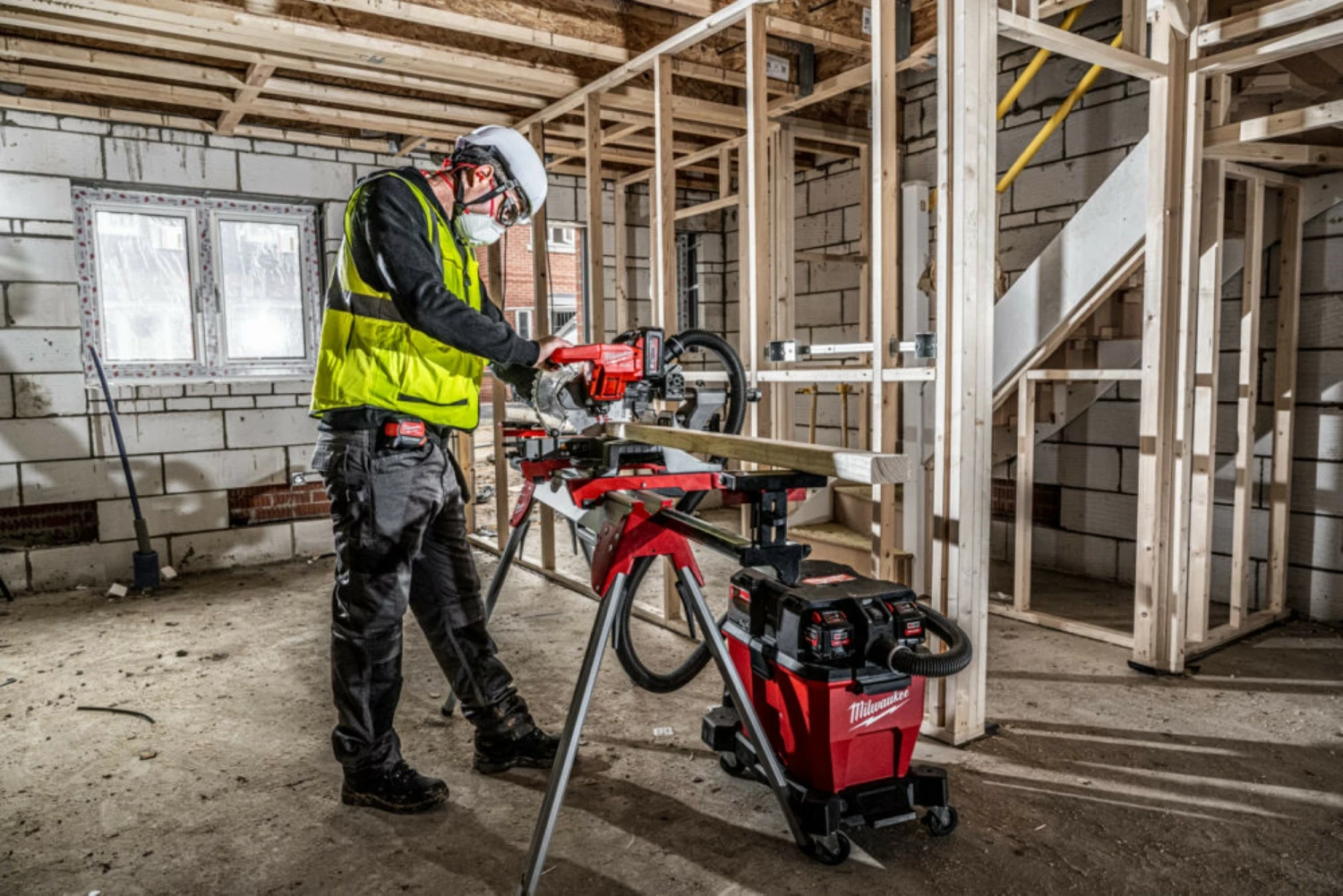 Milwaukee M18 FMS190-0 18V Li-Ion accu Afkortzaag body - 190 x 30 mm - koolborstelloos
