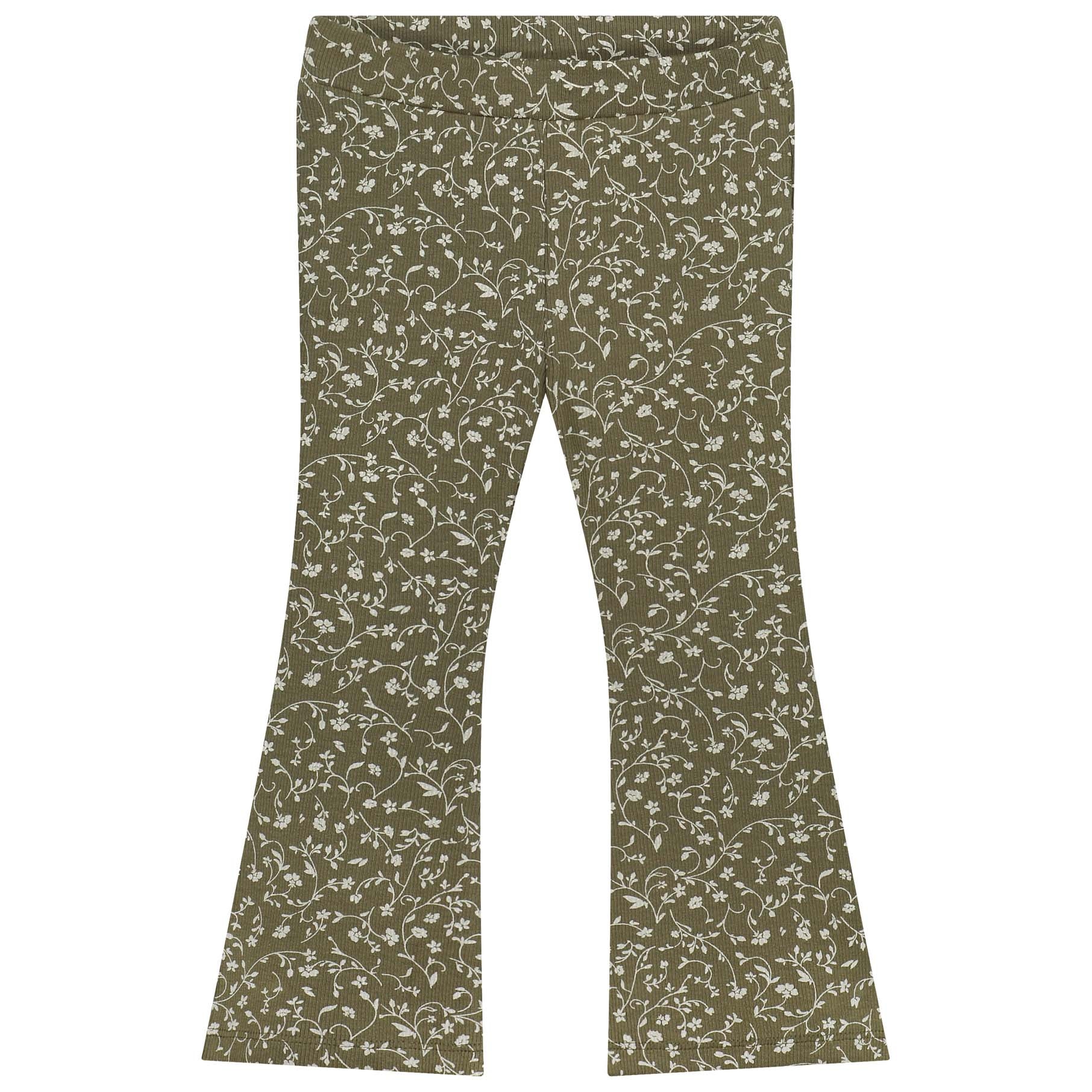 Prénatal baby broek  all over print groen