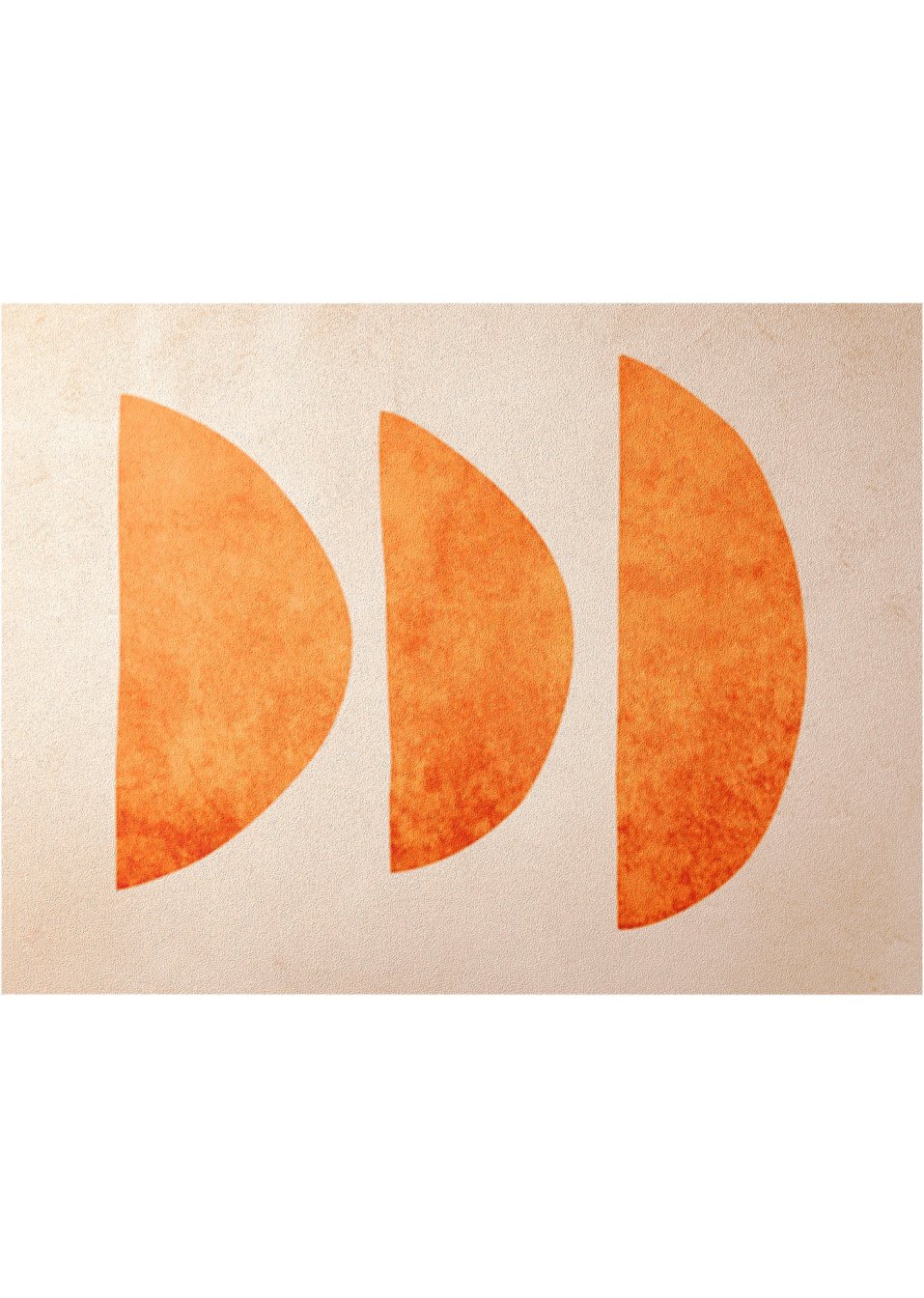 Tapis de protection avec demi-cercles