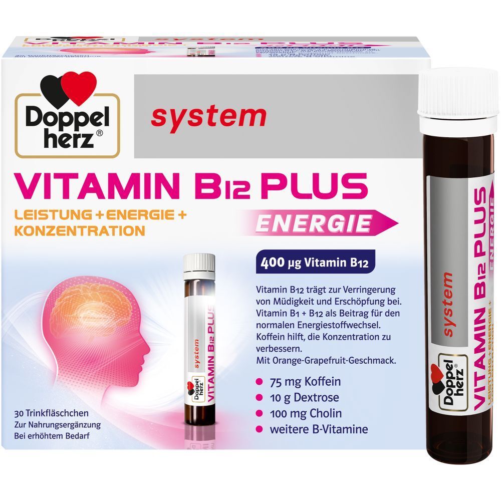 Doppelherz® system Vitamin B12 PLUS Energie + Doppelherz Hutschenreuther Weihnachtsglocke GRATIS