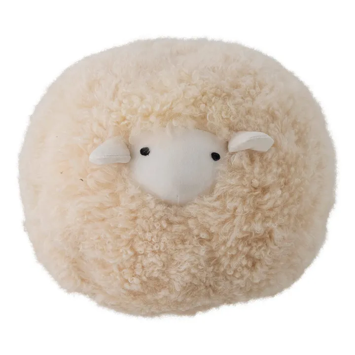 Bloomingville Mini Pouf mouton Rubert en laine