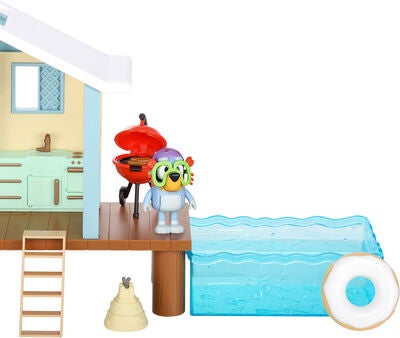 Bluey Strandhytte med Figur