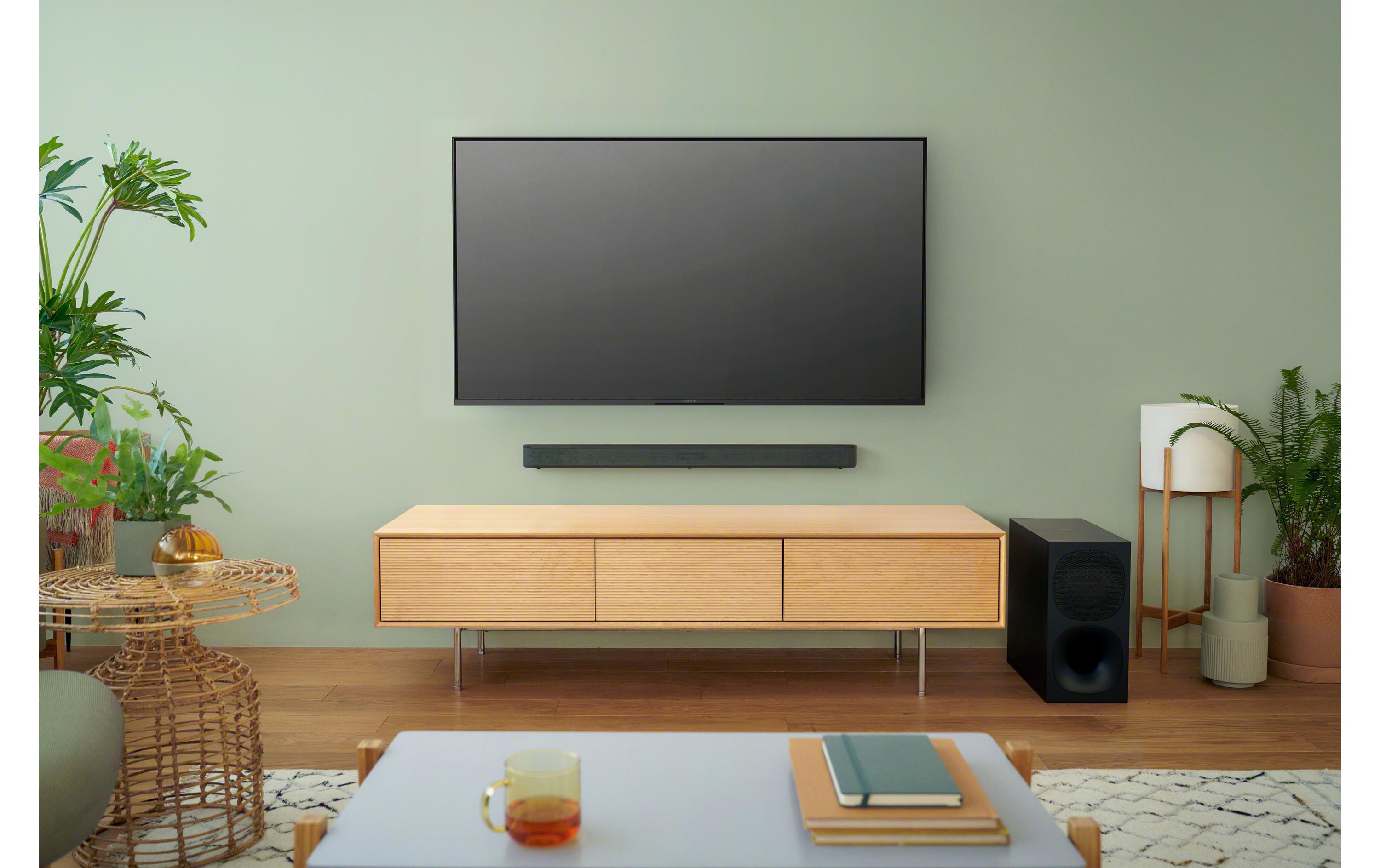Soundbar HT-S400<br>Surroundbar mit sattem Surround Sound und klaren Dialogen