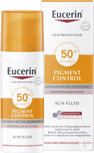 Eucerin Sun Pigment Control Fluide Solaire Hyperpigmentation IP50+ Flacon Pompe 50ml