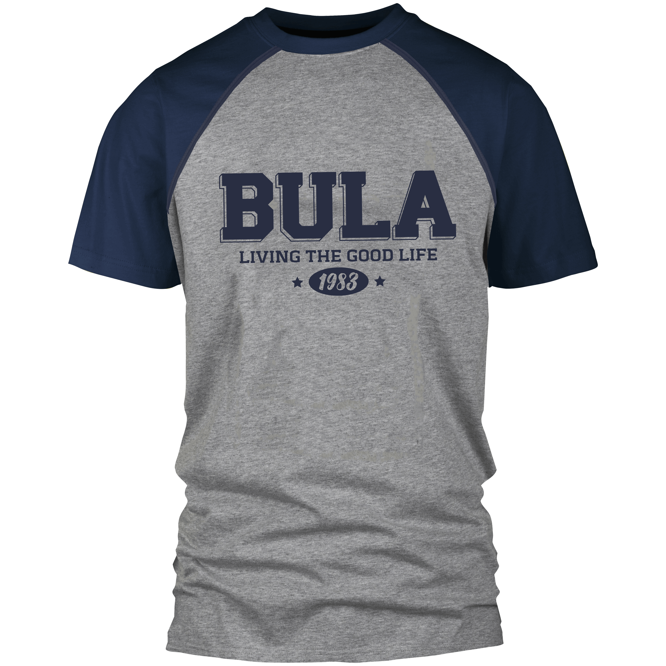 Bula Campus Block Tee - Fritid og bomull
