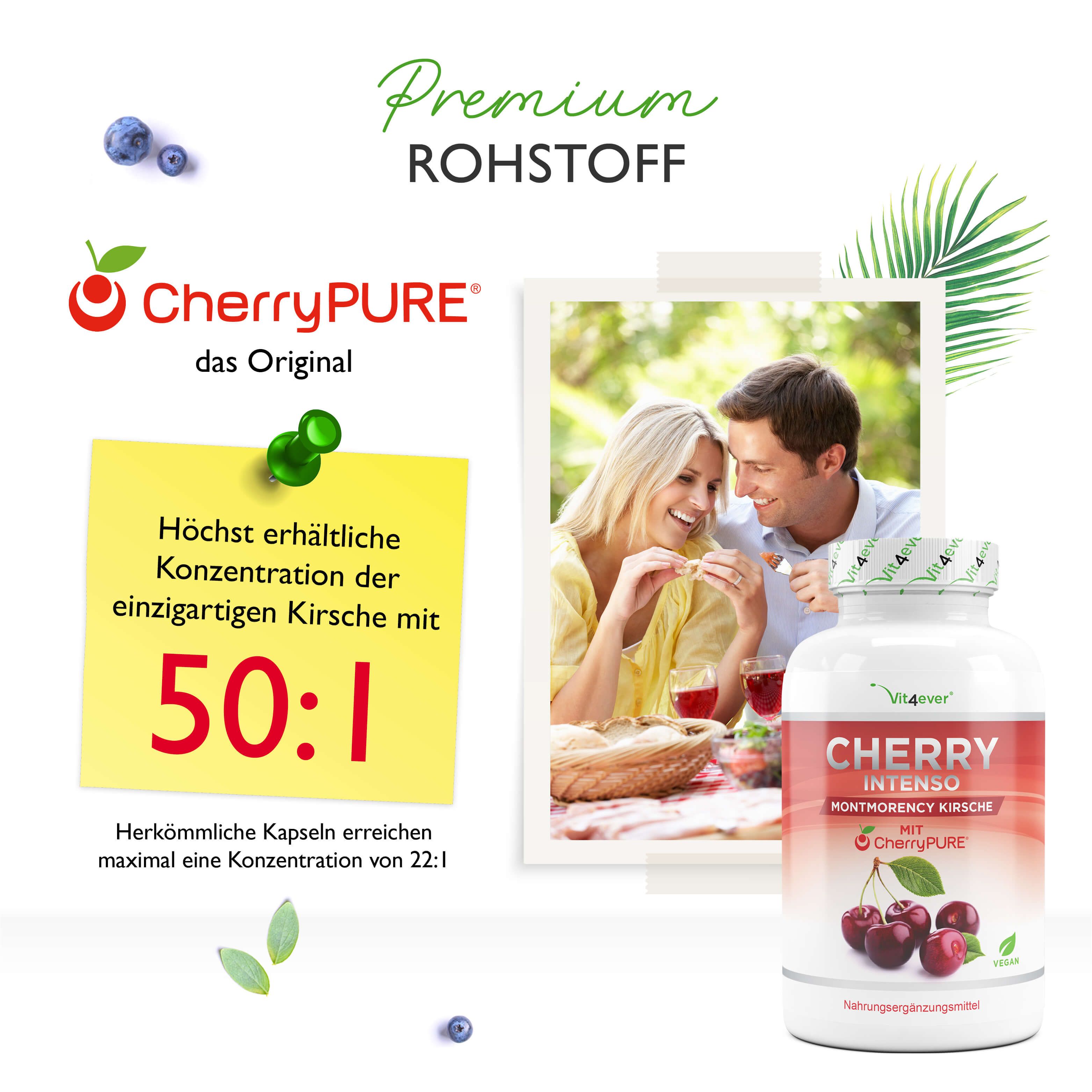 vit4ever Cherry Intenso-Montmorency Sauerkirsche