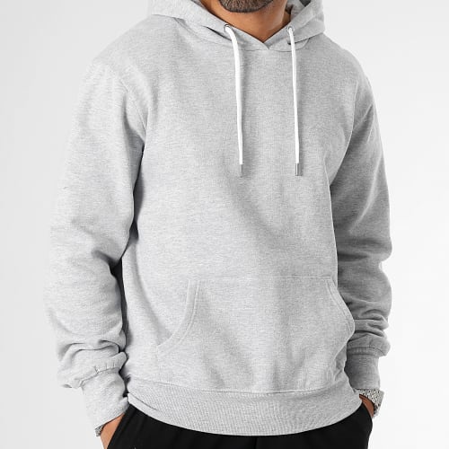 Sweat Capuche 305 Gris Chiné