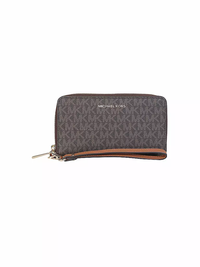 MICHAEL KORS Geldbörse Large Flat braun