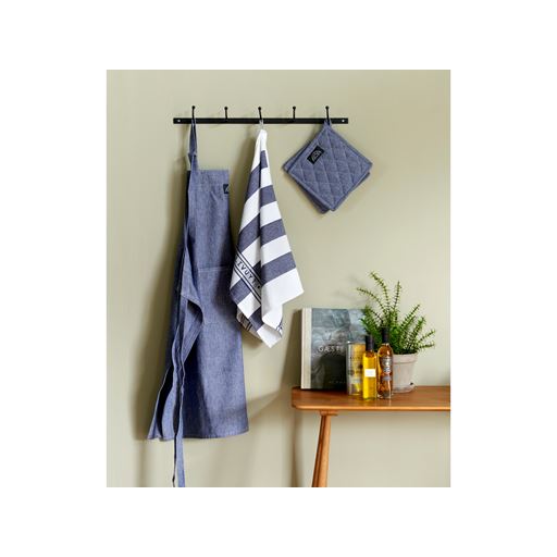 Pillivuyt Viskestykke, Blue/White, 90x60 cm