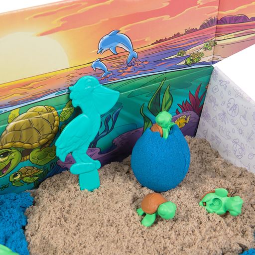 Kinetic Sand Strandskildpaddesæt