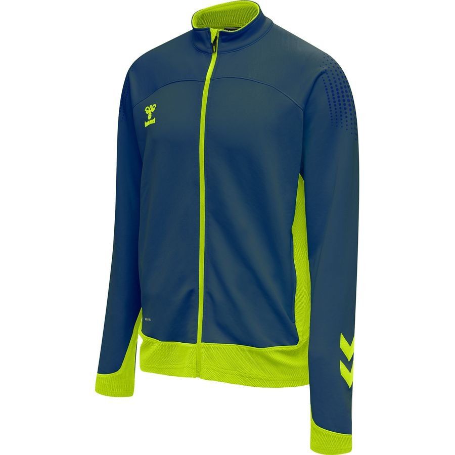 Hummel Lead Veste d'Entraînement - Bleu Marine/Vert Enfant