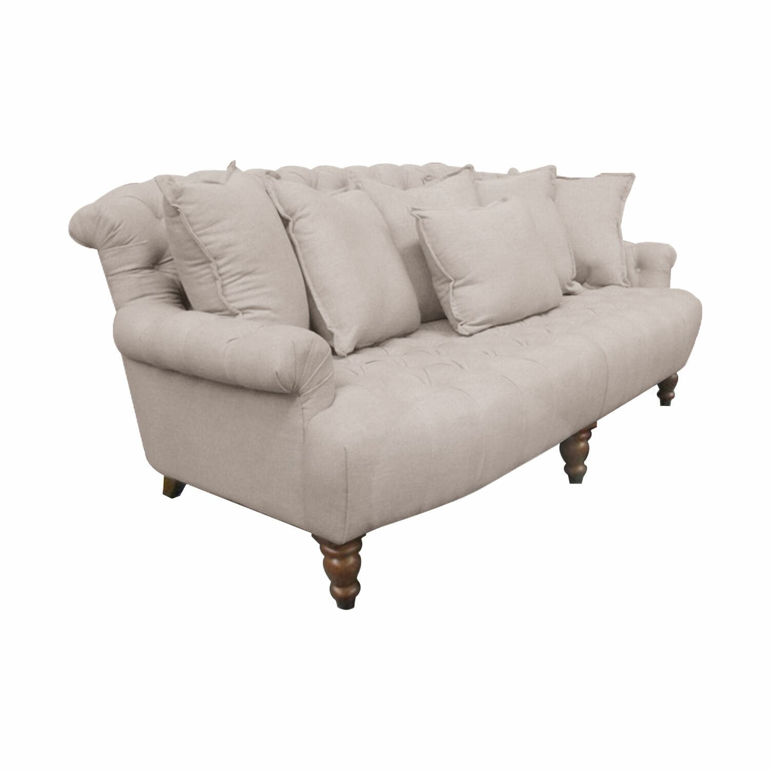Sofa Springfield Village 3-Sitzer | leinen