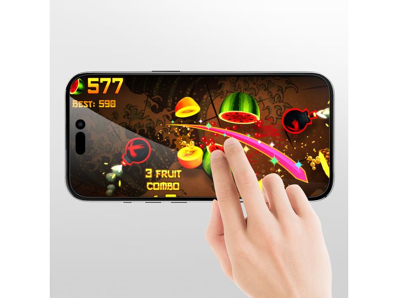 4smarts Second Glass Privacy iPhone 16 Second Glass Privacy mit Montagerahmen für das Apple iPhone 16