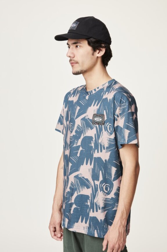 Picture Slab Tee Pacific Coast Print