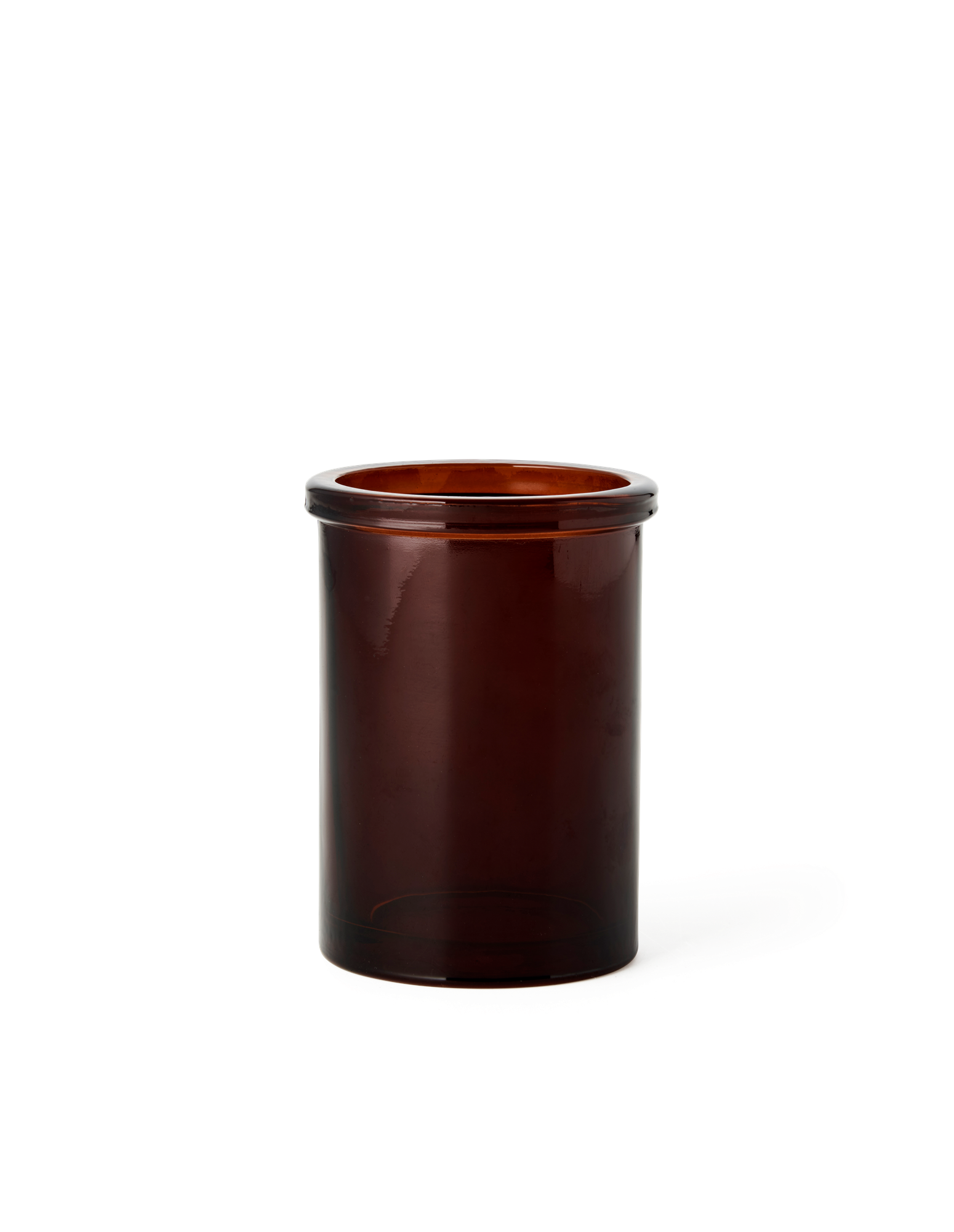 Opbevaringsglas | Glas. 10,6 x 7,5 cm. | Brown