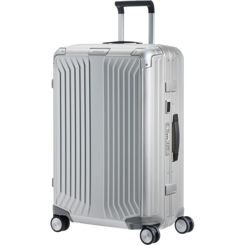 Samsonite Lite Box Alu Harde Koffer 69cm Aluminium