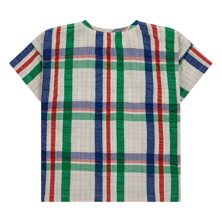 Bobo Choses Blouse à Carreaux Bébé | Ecru