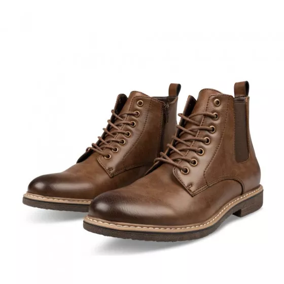 Bottines MARRON DENIM SIDE
