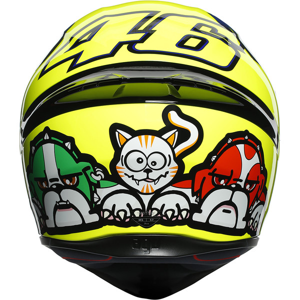 AGV - Casque K1 Rossi Mugello 2016 Jaune / Noir