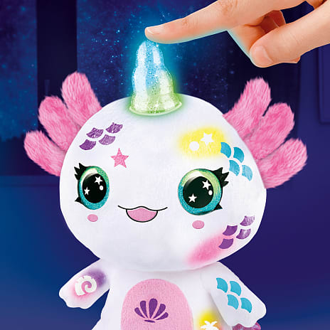 Airbrush Plush Axolotlcorn bamse 30 cm