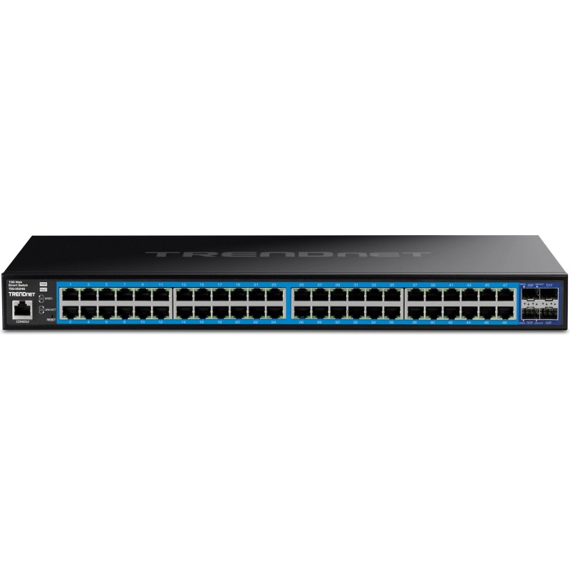 Trendnet TEG-3524S commutateur réseau Géré Gigabit Ethernet (10/100/1000) Noir