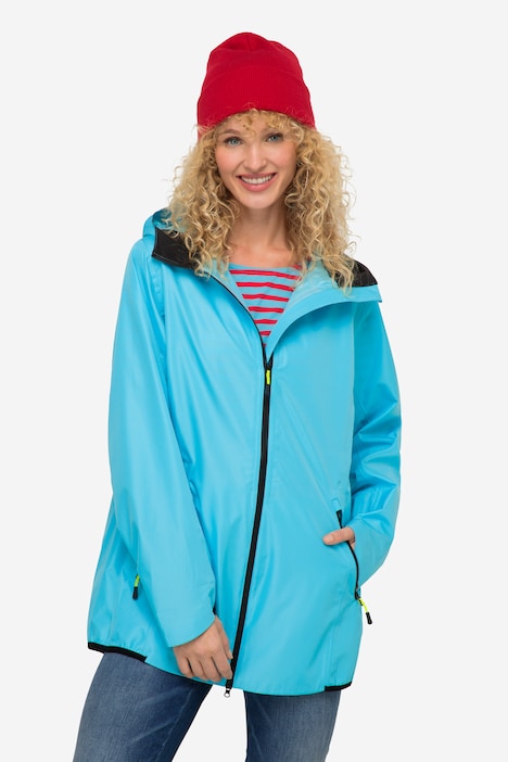 Funktions-Jacke, Kapuze, Zipptaschen