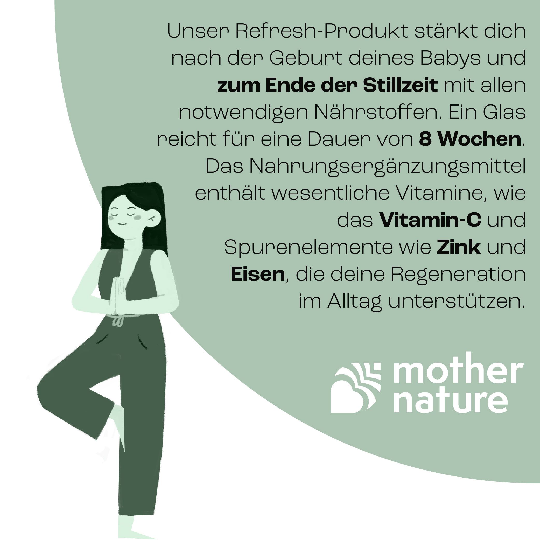 Mother Nature® Schwangerschaftsvitamine für Frauen nach der Stillzeit - Phase 4