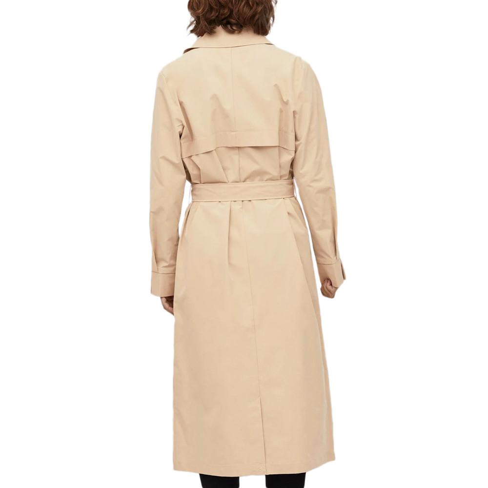 Vila Trench Long Beige Femme Vila Mersin