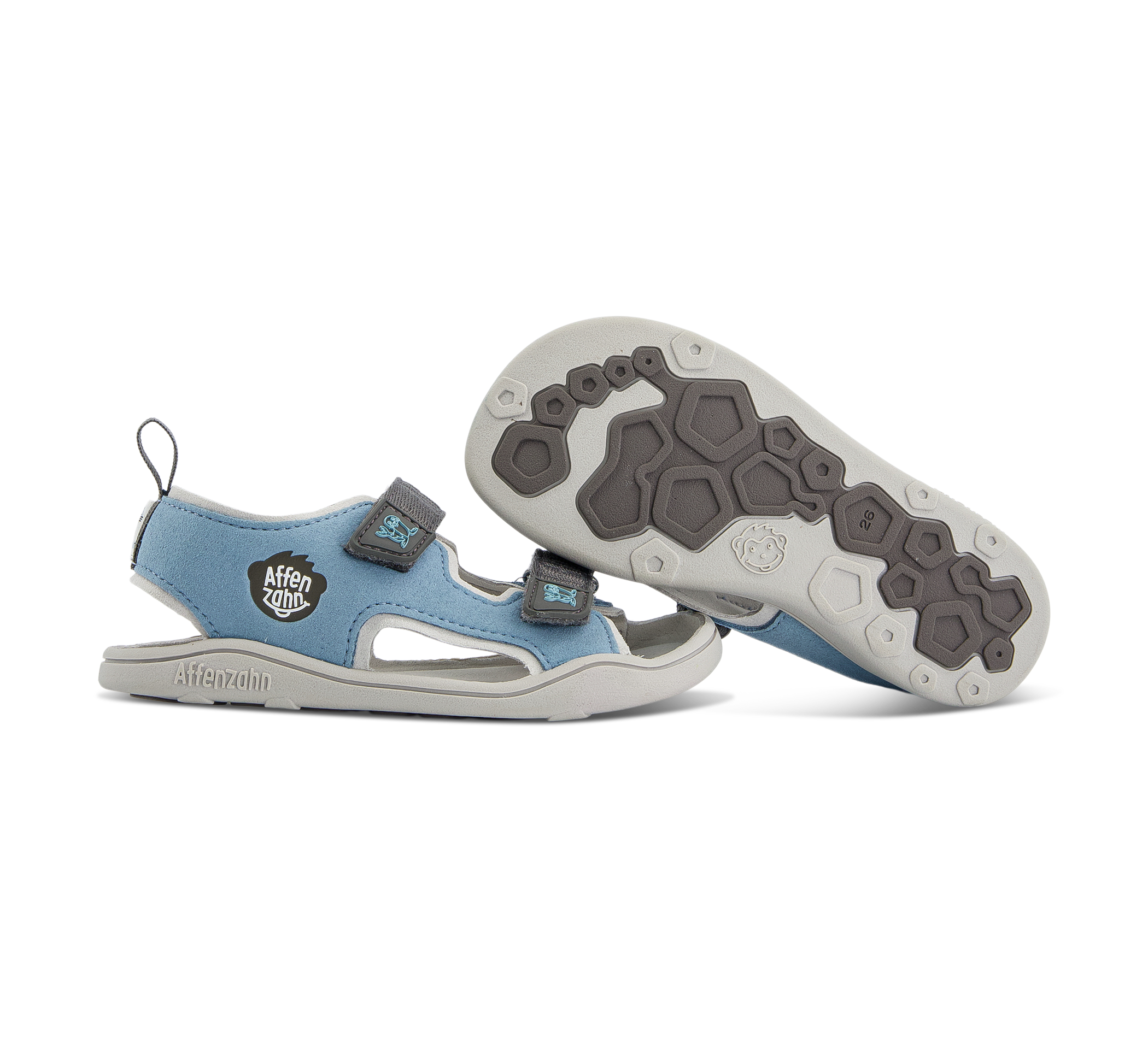 Affenzahn Sandale Vegan Airy - Offene Sandalen blau