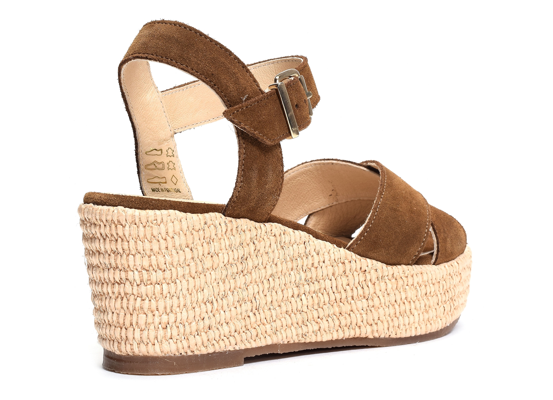 Luna sandale marron