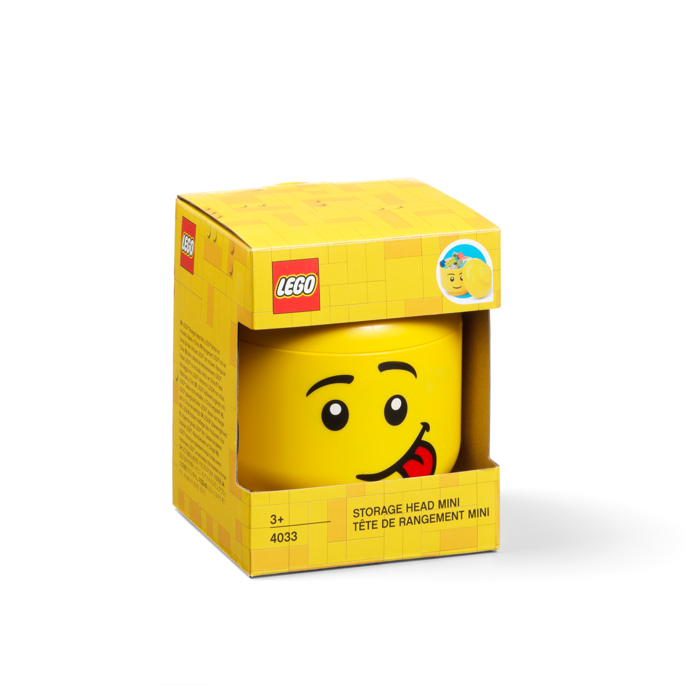 Unidade de armazenamento em forma de cabeça de menino LEGO® – Mini (Quadrinhos) 5006210