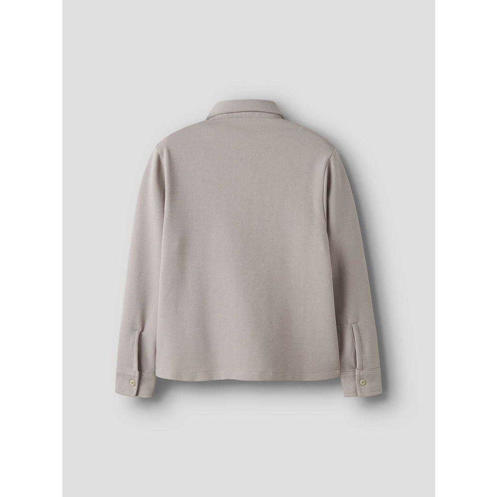 Køb Name It Chateau Gray Nkmdarin Ls Sweat Overshirt Unb