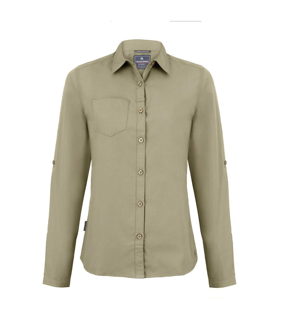 Craghoppers - Chemisier EXPERT KIWI - Femme (Beige foncé) - UTRW8133