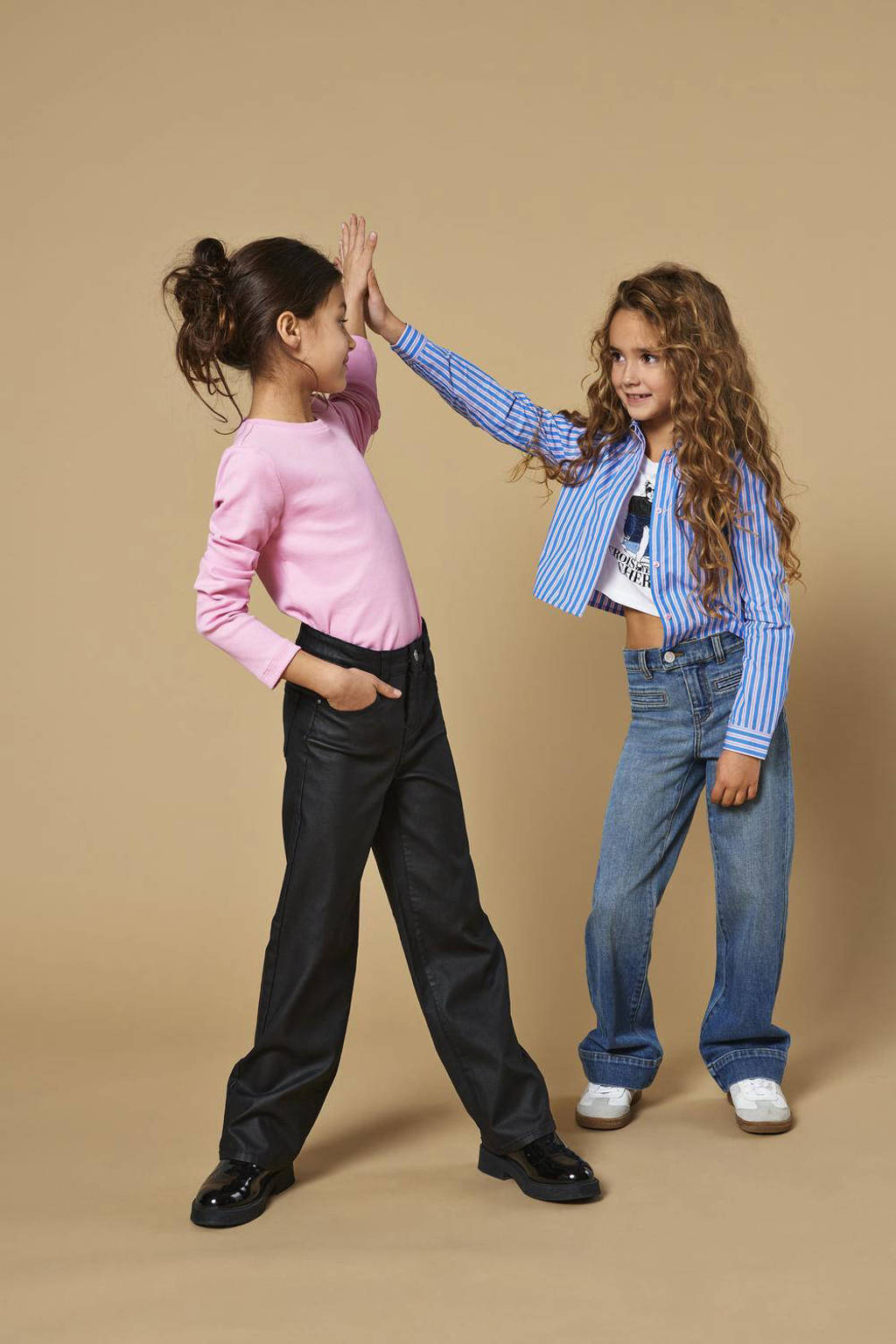 ONLY wide leg jeans KOGJUICY medium blue denim